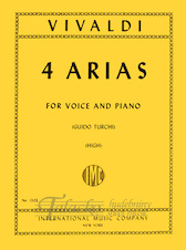 Vivaldi: 4 Arias (High Voice)